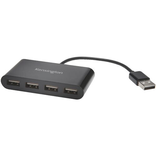 Kensington USB 2.0 4 Port Hub Black