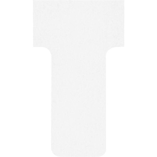 Nobo Size 1 T-Cards White Pack of 100