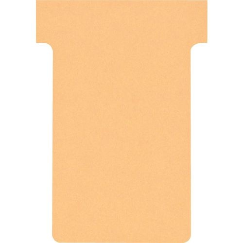 Nobo Size 2 T-Cards Beige Pack of 100