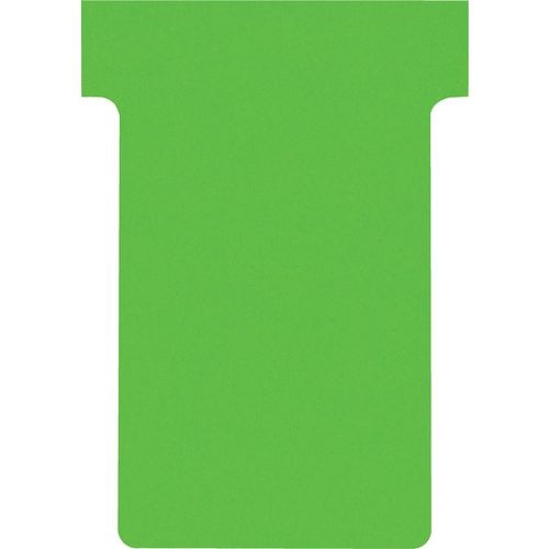 Nobo Size 2 T-Cards Green Pack of 100