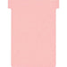 Nobo Size 3 T-Cards Pink Pack of 100