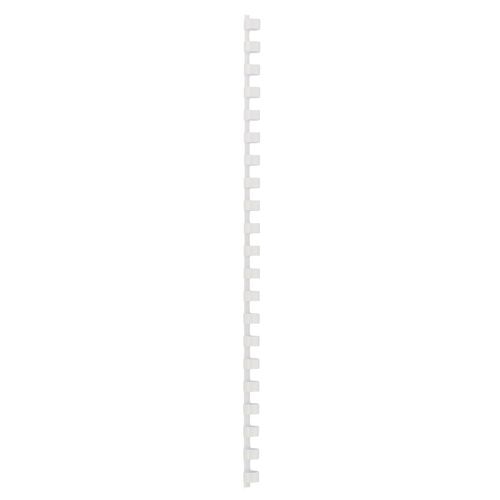 Binding Comb 10 mm A4 for 65 Sheets White Pack of 100