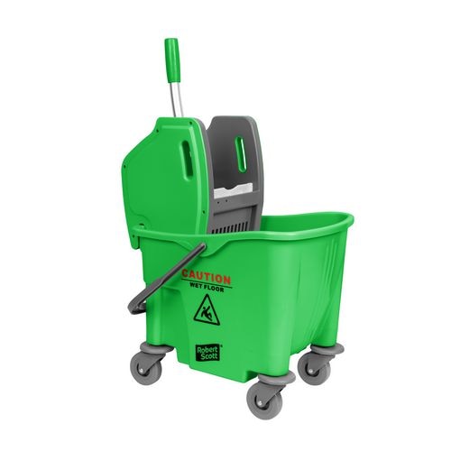 Purely Smile Mop Bucket and Wringer 25 L Green