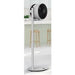 BONECO Pedestal Fan Height Adjustable Main Manual, DC Metal, Plastic 270 mm Black and Grey 32 Speed Settings 121.2 cm