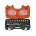 S160 Socket Set of 16 Metric 1.4in Drive