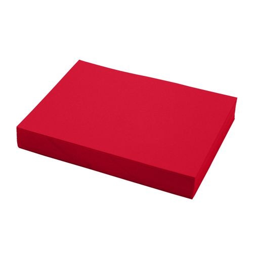 Tutorcraft  A4 Coloured Paper Red 220 gsm 100 Sheets