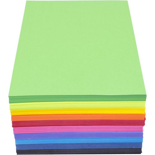 Tutorcraft  A4 Crafting Paper Assorted 110 gsm 1000 Sheets