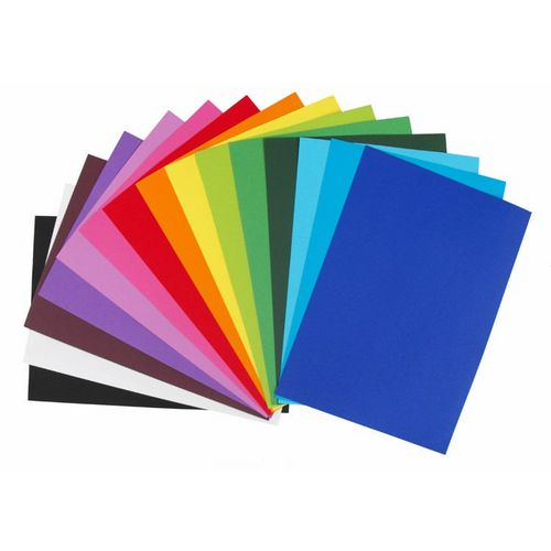 Tutorcraft  A2, A3, A4, A5 Coloured Paper Assorted 270 gsm 600 Sheets