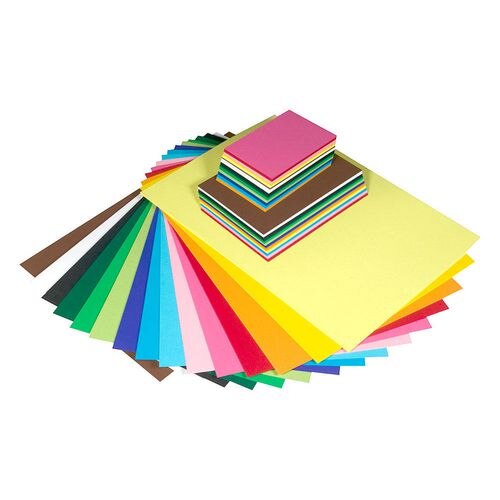 Tutorcraft  Crafting Paper Assorted 180 gsm 750 Sheets