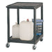 GPC Plastic Multi Purpose Trolley with 2 Shelves 150kg Capacity