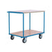 GPC Shelf Truck with 2 Shelves and Push Handle 500kg Capacity