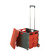 GPC Folding Box Truck Grey, Red with Removable Lid 35kg Capacity