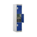 LINK51 Locker Blue, Grey 300 x 300 x 1,382 mm Steel