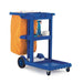 GPC Janitorial Cleaning Trolley 100kg Capacity Blue 500 x 972 x 1140 mm