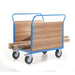 GPC Platform Truck with 2 Veneer Sides 1000 x 700mm 500kg Capacity Blue