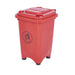 GPC Red Bin with Feet, 50L