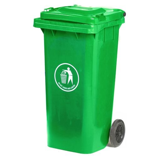 GPC Wheeled Bin LWB120Y_GR 120 L 94 x 55 x 46 cm Green