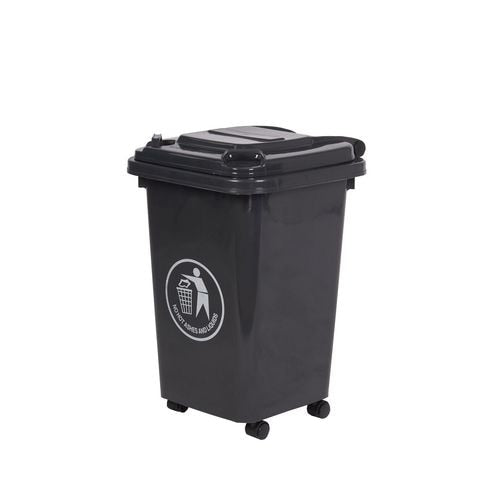 GPC Wheeled Bin Blue Dark Grey 30L