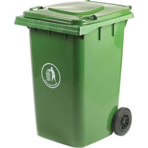 GPC Green Wheeled Bin, 360L