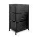 Clarisworld Storage Unit PP-9951BK with 3 Drawers Black