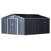 OutSunny Garden Shed Storage Outdoors Water proof Deep Grey 3820 mm x 3400 mm x 2000 mm