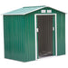 OutSunny Garden Shed Storage Outdoors Water proof Green 1270 mm x 2130 mm x 1850 mm