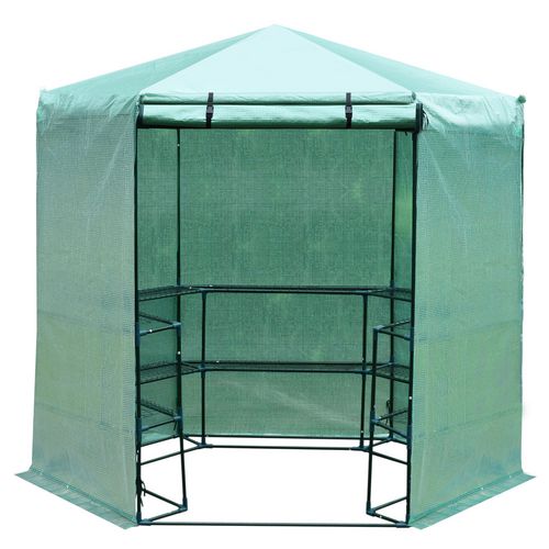 OutSunny Greenhouse Outdoors Waterproof Green 2250 mm