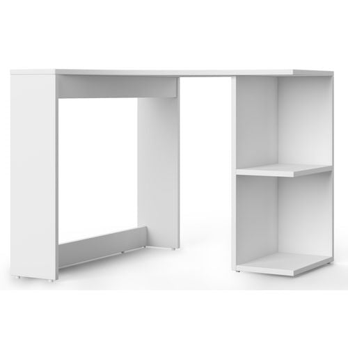 Alphason Gaming Corner Desk Chesil White 750 x 880 mm