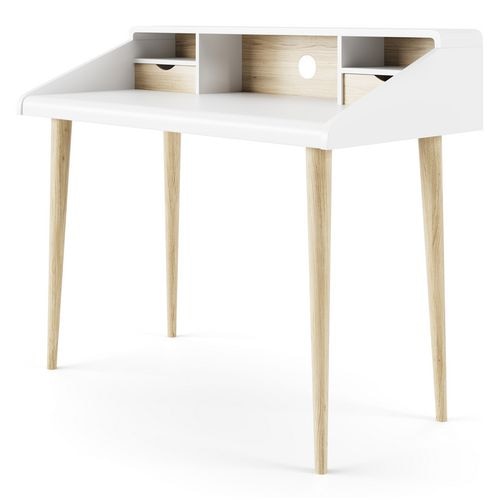 Alphason Gaming Desk Yeovil White 970 x 1200 mm