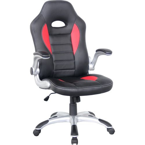 Alphason Office Chair Talladega Black, Red