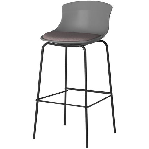 Alphason Bar Stool Helena Grey 210 x 400 mm