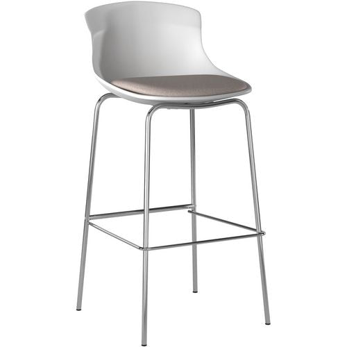 Alphason Bar Stool Helena White