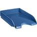 CEP Letter Tray Blue 25.7 (W) x 34.8 (D) x 6.6 (H) cm