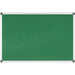 Bi-Office Notice Board Non Magnetic 90 (W) x 60 (H) cm Green