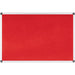 Bi-Office Notice Board Non Magnetic 180 (W) x 120 (H) cm Red