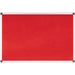 Bi-Office Notice Board Non Magnetic 90 (W) x 60 (H) cm Red