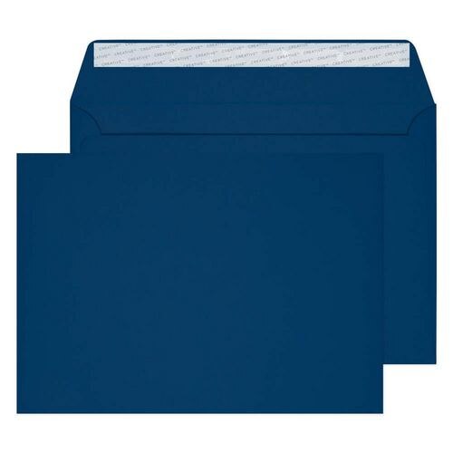 Creative Senses Coloured Envelope C5 229 (W) x 162 (H) mm Adhesive Strip Blue 140 gsm Pack of 125