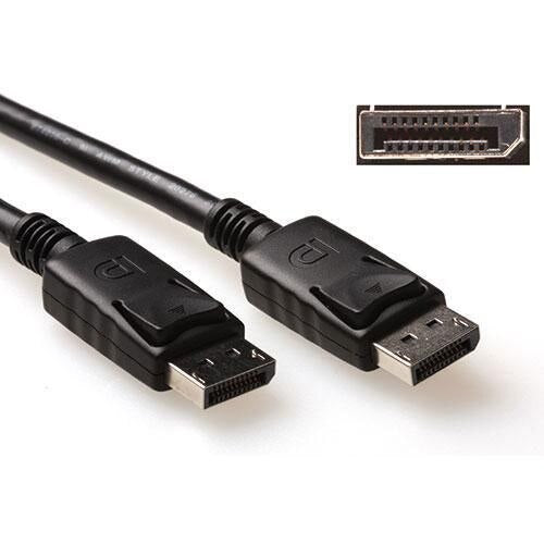 ACT 1 M DisplayPort Cable Male -Male, Power Pin 20 Connected.