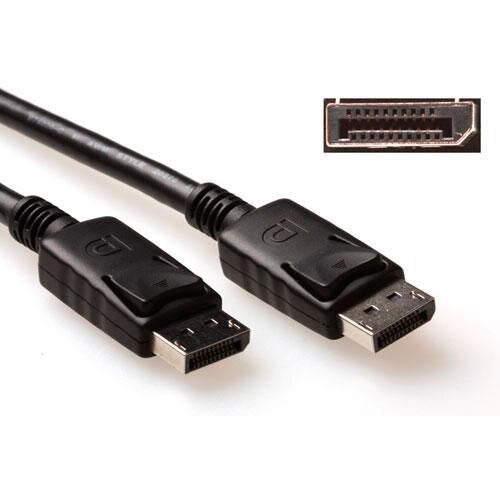 ACT 3 M DisplayPort Cable Male -Male, Power Pin 20 Connected.