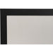 Bi-Office Black Shadow Whiteboard Single 90 (W) x 60 (H) cm