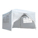 OutSunny Pop Up Gazebo Outdoors Water proof White 3000 x 3000 mm