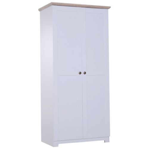 HOMCOM Cabinet 833-595 MDF White 800 mm x 480 mm x 1720 mm