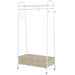 HOMCOM Clothes Rack 850-093 Metal White 470 mm x 990 mm x 1850 mm