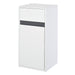 HOMCOM Bathroom Cabinet 834-280 MDF White 350 mm x 310 mm x 730 mm