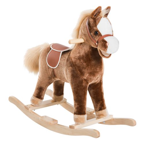 HOMCOM Rocking Horse 330-091 Brown