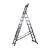 Ladder Aluminium 150 kg 9 Steps 2400 x 470 x 150 mm