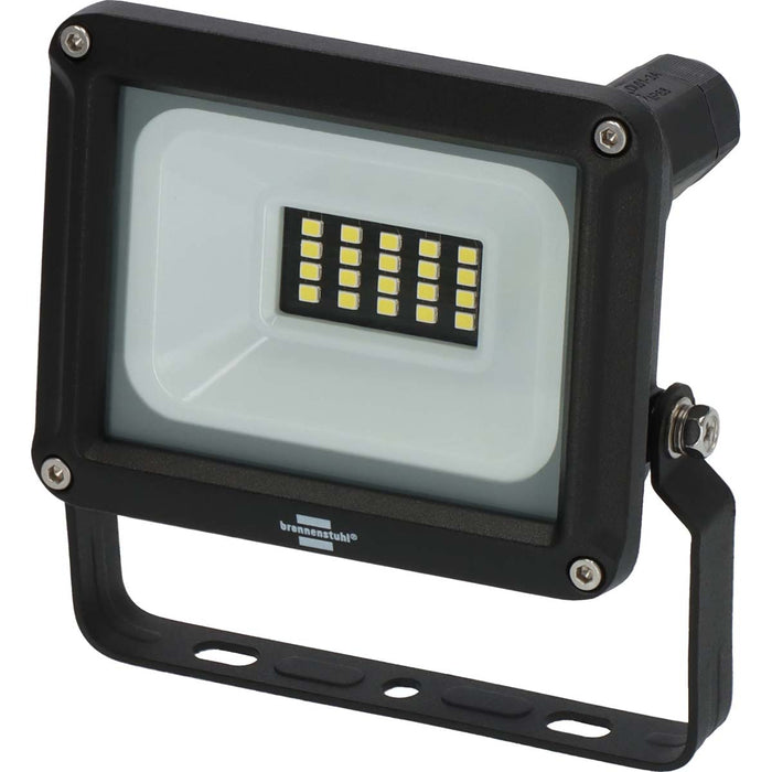 Brennenstuhl LED Spotlight JARO 1060 / LED Light 10W for outdoor use (LED Outdoor Floodlight for wall mounting,1150lm, made of high quality aluminium, IP65)