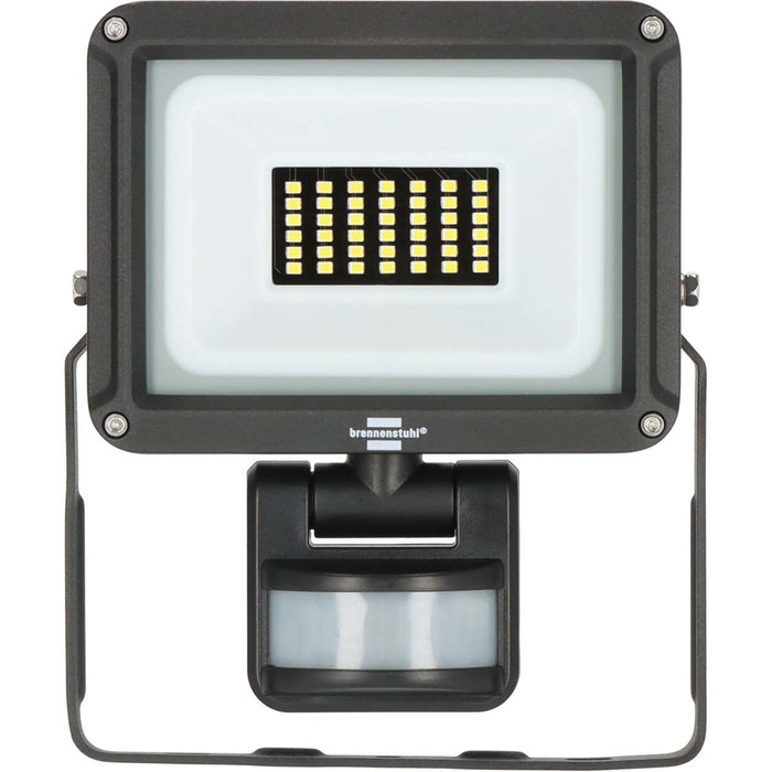 Brennenstuhl LED Spotlight JARO 3060 P (LED Floodlight for wall mounting for outdoor IP65, 20W, 2300lm, 6500K, with motion detector)