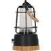 Brennenstuhl Rechargeable camping lamp CAL 1 with hemp rope and bamboo base (370 lm, IP44, burn time up to 75h, dimmable, adjustable light color)