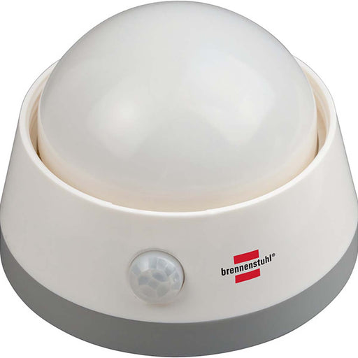 Brennenstuhl LED night light / orientation light with infrared motion detector (soft light incl. push switch and batteries) white